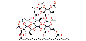 Caminoside B peracetate